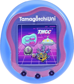 Tamagotchi Uni in blue