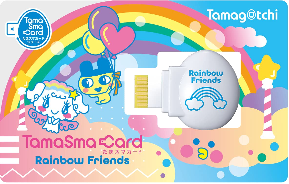 Tamagotchi Smart Rainbow Friends card.